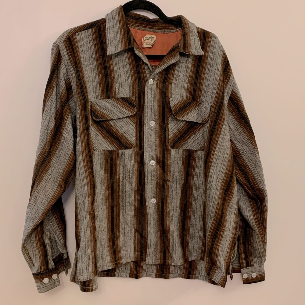 Vintage Wool Button Down